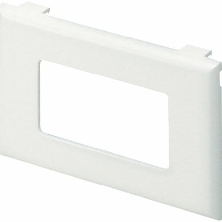 Panduit Sub-Plate, Outlet Box Type, 1 Gang, PVC T70PGWH